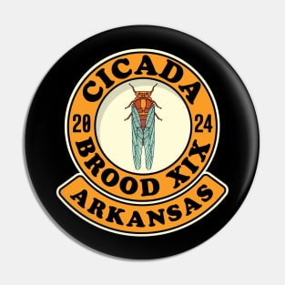 Cicada Brood XIX Arkansas Pin