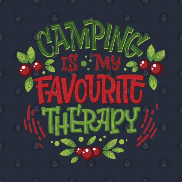 camping favorite therapy by Mako Design 