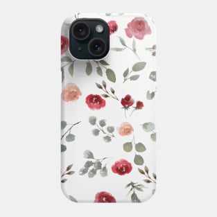 Romantic Rose Floral Pattern Phone Case