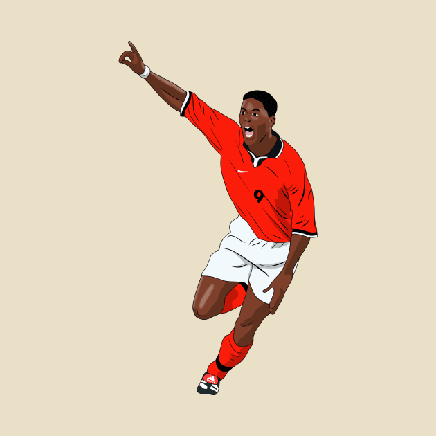 Patrick Kluivert Netherlands Goal Celebration by NostalgiaUltra