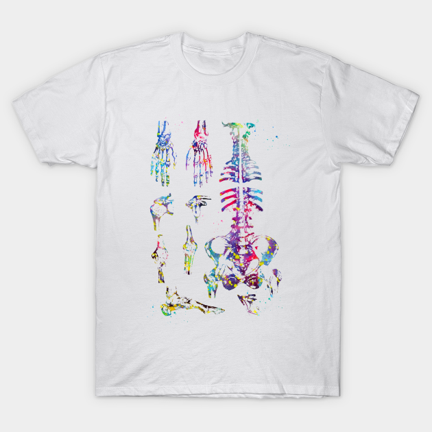 Discover Human bones - Human Bones - T-Shirt