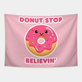 Donut Stop Believin’ Tapestry