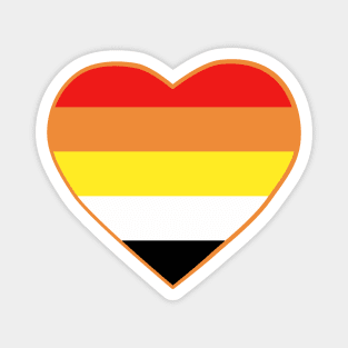 Pride Flag Heart Lithsexual Magnet