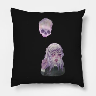 Balloon Girl Pillow