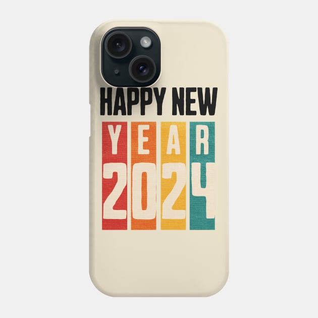 HAPPY NEW YEAR 2024 Phone Case by Twisted Teeze 