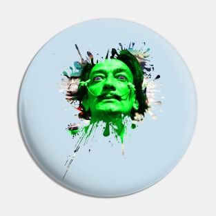 Surreal Surrealist Splatter Pin