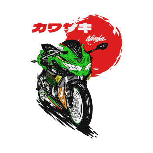 Japanese Kawasaki Motorcycle T-Shirt