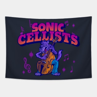 Sonic Cellists Cello Tapestry