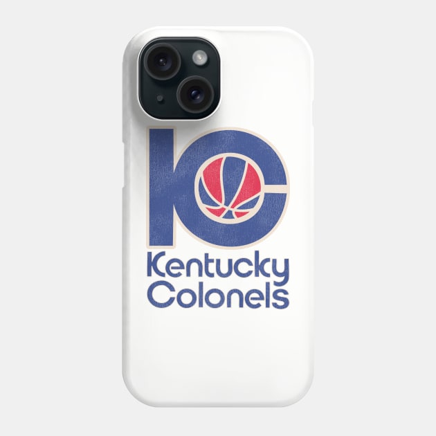 Retro Defunct Kentucky Colonels Basketball Team Phone Case by darklordpug