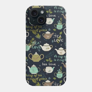 Tea time relax Phone Case