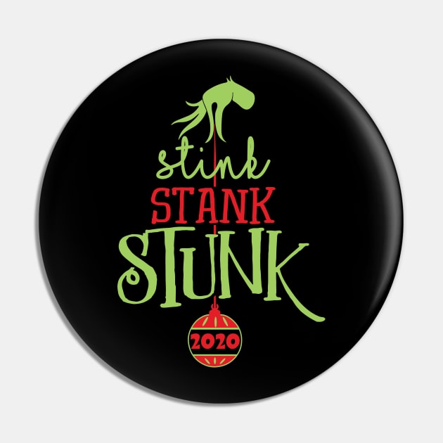 Stink Stank Stunk Pin by NovaTeeShop