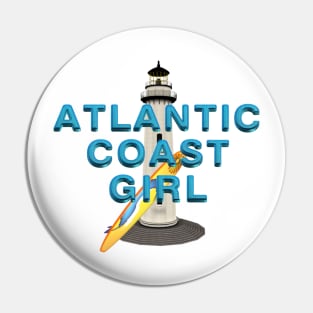 Atlantic Coast Girl Pin