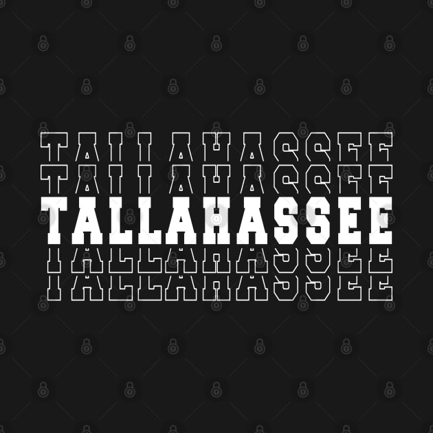 Tallahassee city Florida Tallahassee FL by TeeLogic