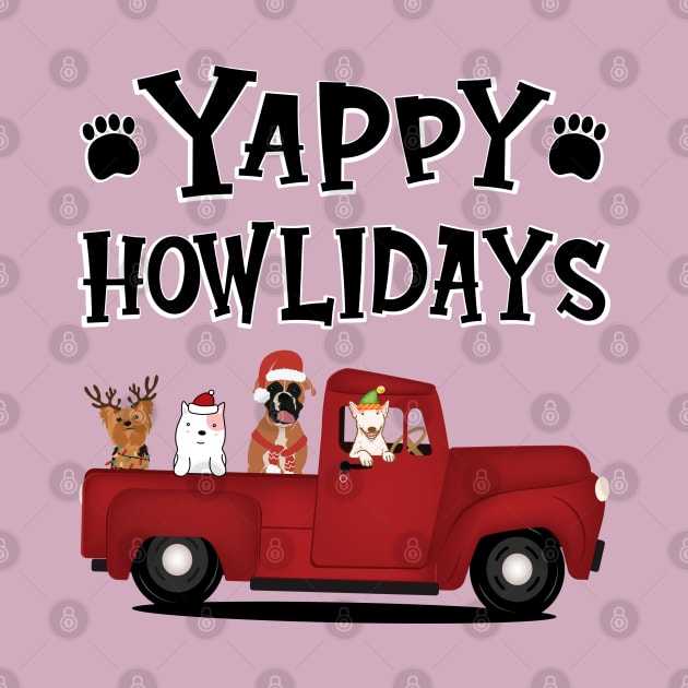 Yappy Howl-idays by Blended Designs