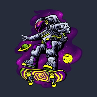 Skater Astronaut T-Shirt