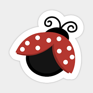 Red Ladybug Magnet