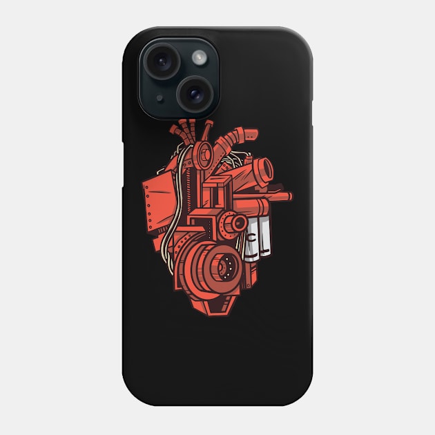 Mechanical Heart Phone Case by DaSy23