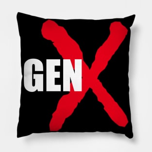 GenX 002 - Red X Pillow