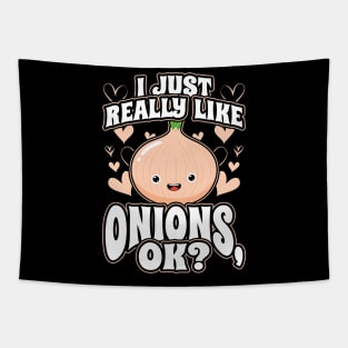 I Just Really Like Onions OK Tapestry