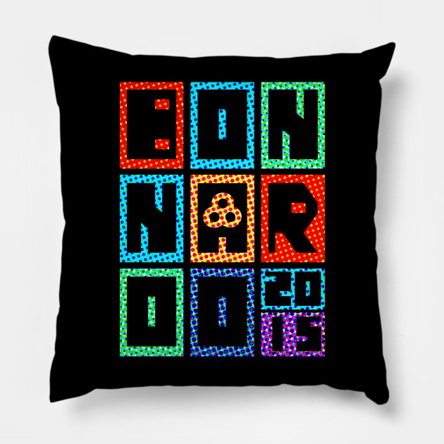 Bonnaroo 2015 (pop art style) Pillow by robotface