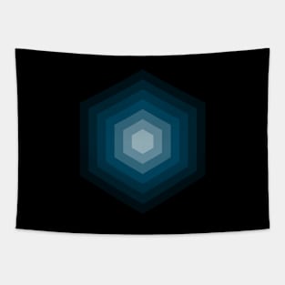 Cool Hex Tapestry