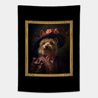 Sophisticated Dachshund-Norwich Terrier Mix (Framed) Tapestry