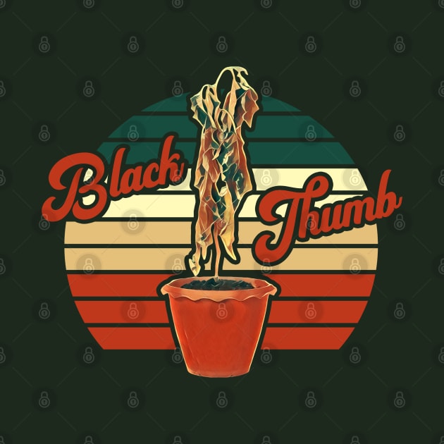 Gardening Black Thumb - Brown by karutees