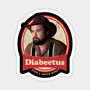 Diabeetus Vintage Magnet