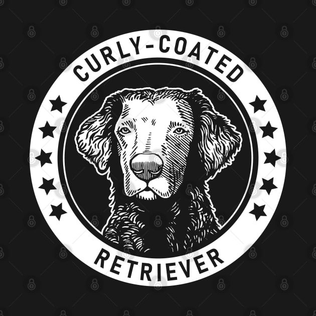 Curly-Coated Retriever Fan Gift by millersye