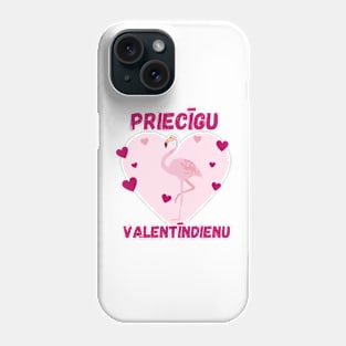 Latviski Priecīgu valentīndienu - latvietis Phone Case