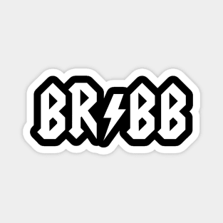 BRBB white text Magnet