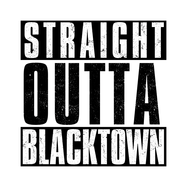 STRAIGHT OUTTA BLACKTOWN by Simontology