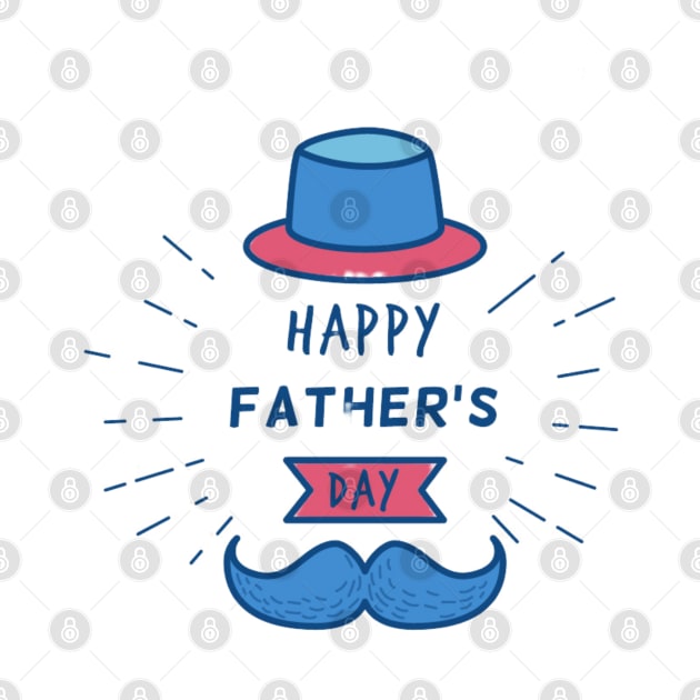 Happy Father's Day mustache by busines_night