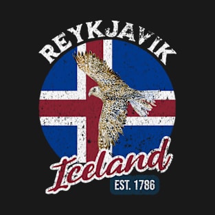 Gyrfalcon Reykjavik Iceland / Reykjavik T-Shirt