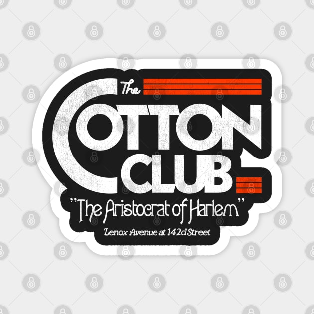 Vintage Cotton Club Defunct New York City Nightclub 1920s Magnet by darklordpug