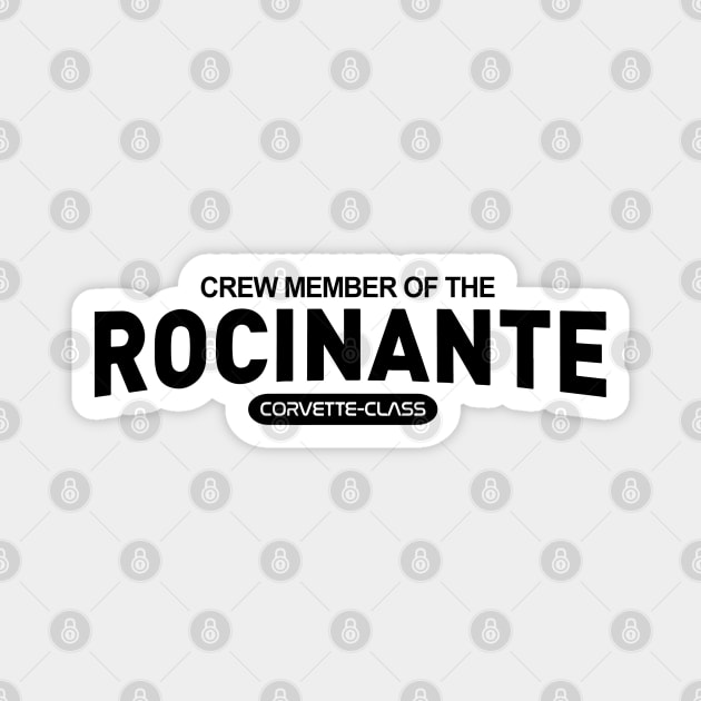 Rocinante Crew member shirt Magnet by HellraiserDesigns