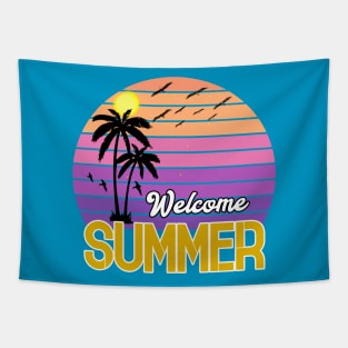 Summer Vacation T Shirt Tapestry