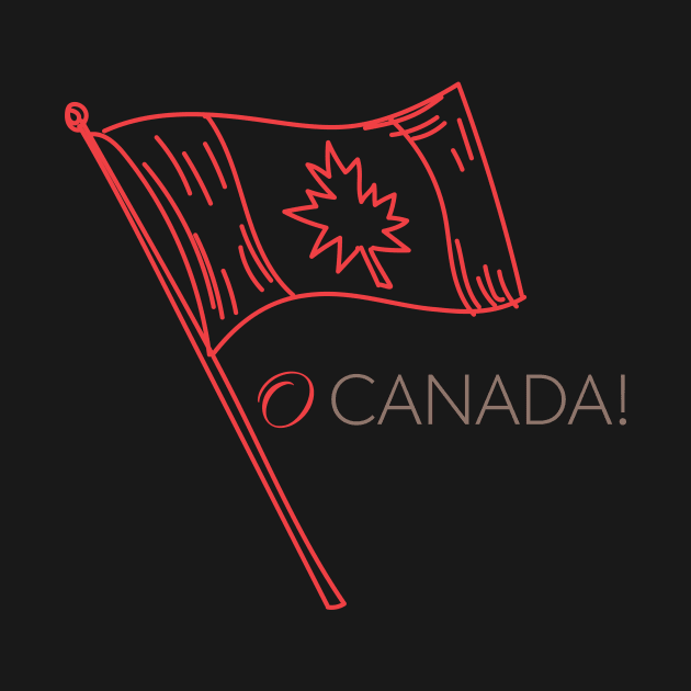 O, Canada Flag by SWON Design