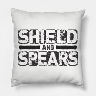 Shield and Spear Pillow