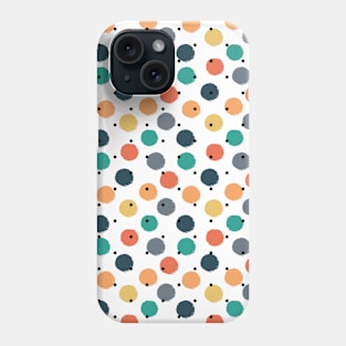 Colorful Polka Dots Seamless Pattern 022#002 Phone Case