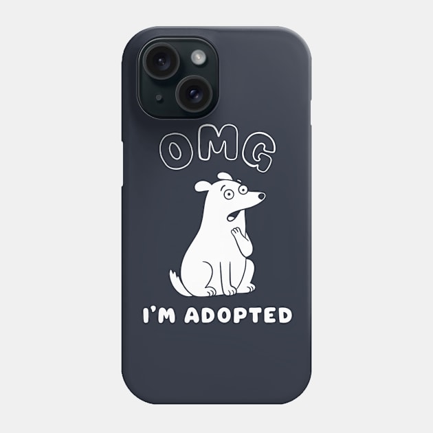 OMG I'M ADOPTED Phone Case by coffeeman