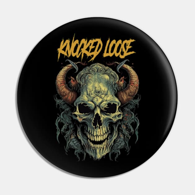 KNOCKED LOOSE MERCH VTG Pin by Swank Street Styles