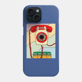 Old Antique Retro Phones Phone Case