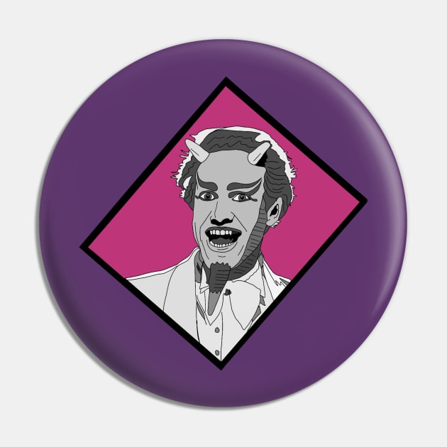 Forbidden Zone (B&W) Pin by pinxtizzle