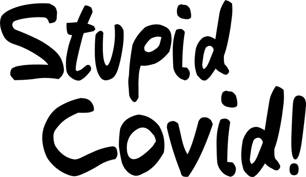 Stupid Covid Kids T-Shirt by rand0mity