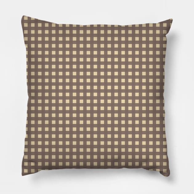 Forest Color squared Pattern Pillow by jodotodesign