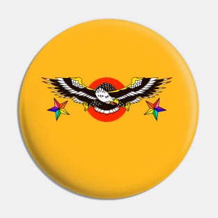 Rainbow Eagle Pin