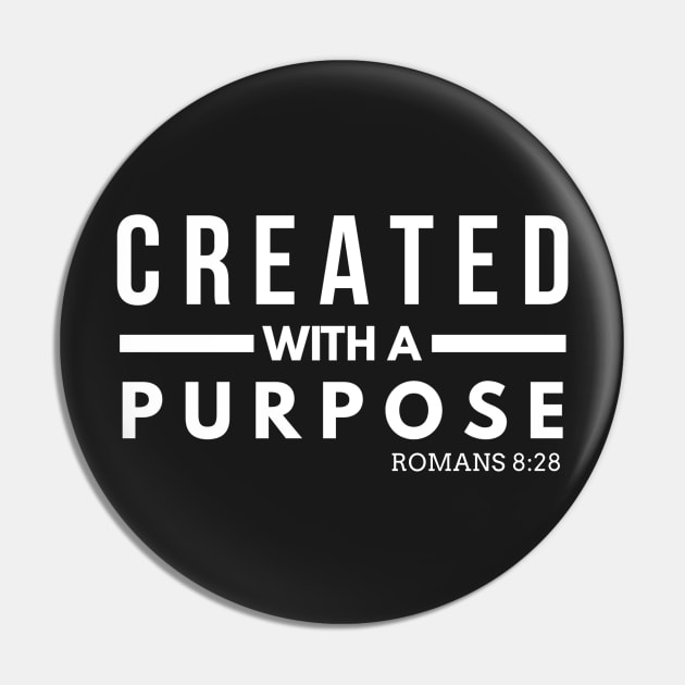 Created With A Purpose Pin by mikepod