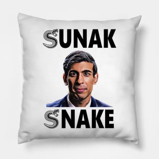 Rishi Sunak - Snake Pillow