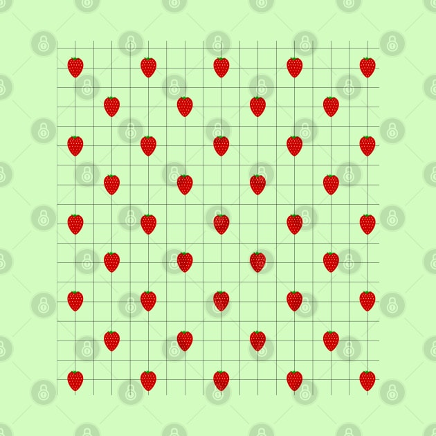 STRAWBERRY GRID by RickTurner